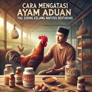 Cara Mengatasi Ayam Aduan yang Sering Kehilangan Nafsu Bertarung